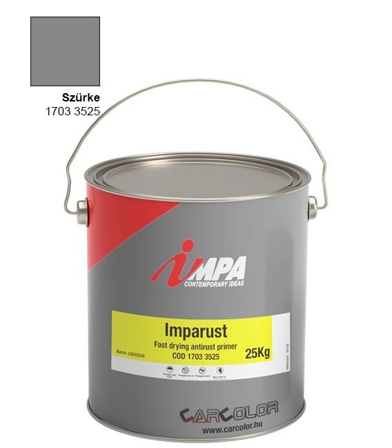 Impa 1703 – 3525 1K Szürke Rozsdagátló Alapozó (25kg)