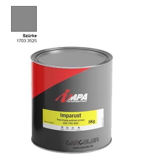 Impa 1703 – 3525 1K Szürke Rozsdagátló Alapozó (5kg)
