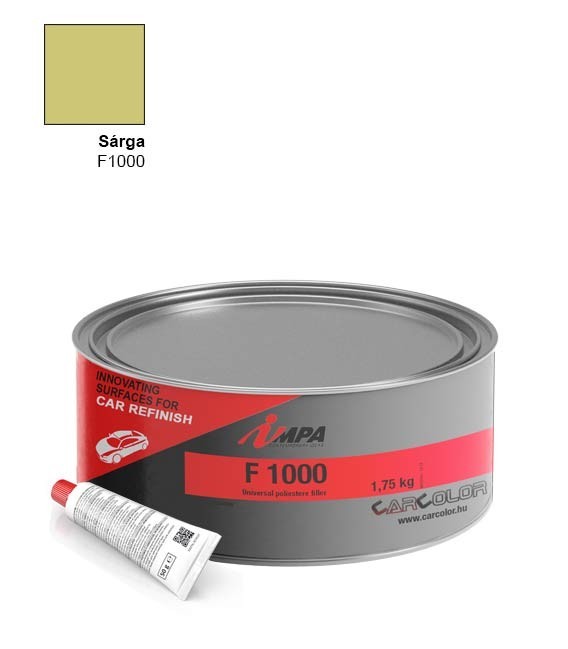 Impa F1000 Univerzális Poliészter Gitt (1,8 Kg) 3130