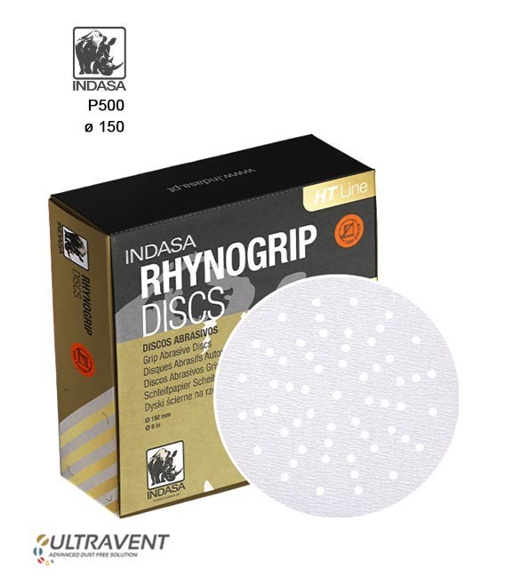 INDASA™ HT Line Prémium 57 Lyukas ULTRAVENT TépőzárasKörpapír (P500)