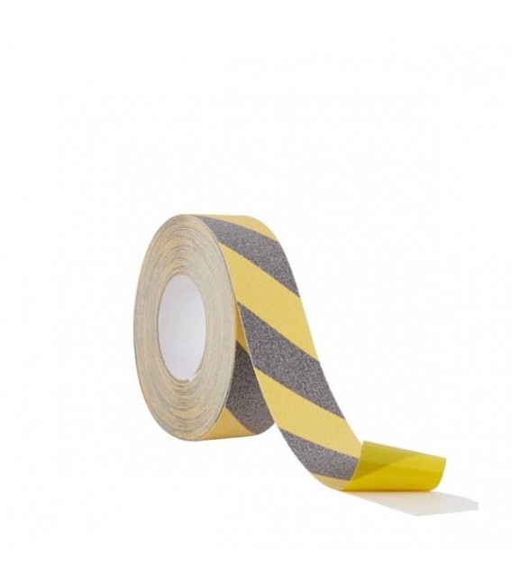 Indasa öntapadó csúszásgátló szalag – Sárga/fekete (50mm x 18.3m )