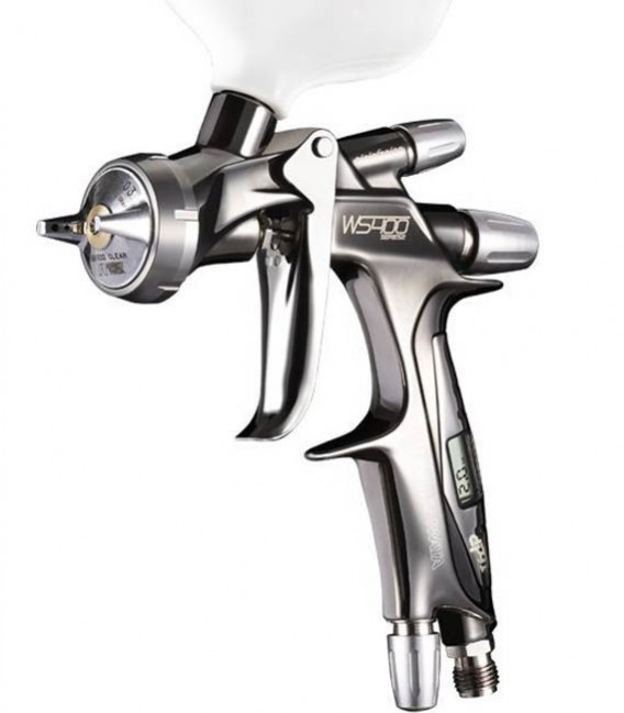 IWATA WS-400 Series 2 Digital Clear – Festékszóró Pisztoly Lakkhoz (1.3) PRO Set