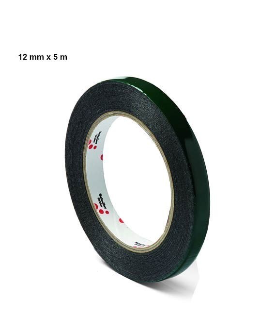 Kétoldalas szerelőszalag – díszléc ragasztószalag (12 mm) – Shuller 45620