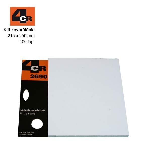 Keverőtábla Kittekhez 215 x 250 mm (100 lap) – 4CR 2690