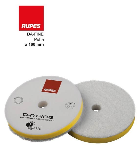 Mikroszálas Polszivacs – Puha – (⌀ 160mm) – Fényesítő – Rupes Fine