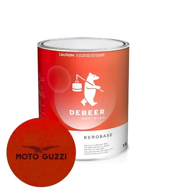Moto Guzzi – Rosso – Színrekevert Motorfesték – Színkód: MGUZ103 0,5 liter
