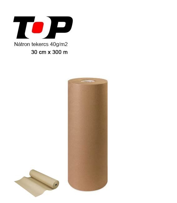Nátron Maszkoló Papír Tekercs – 40 g / m2 – (30cm x 300m) Top I
