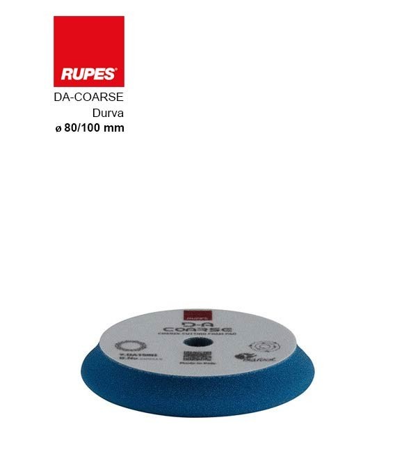 Rupes Polírszivacs – Durva – (⌀ 80/100 mm) – Karceltávolító – Rupes DA Coarse