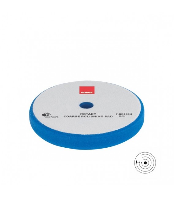 Polírszivacs hagyományos gépekhez – 155/160mm (Kék)