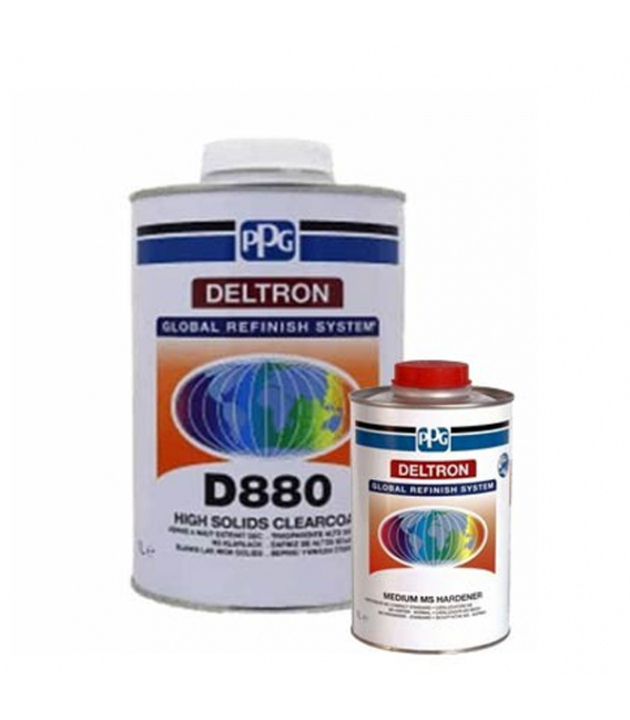 PPG D880 2K HS Lakk edzővel – Kimért 4 dl Lakk + edző