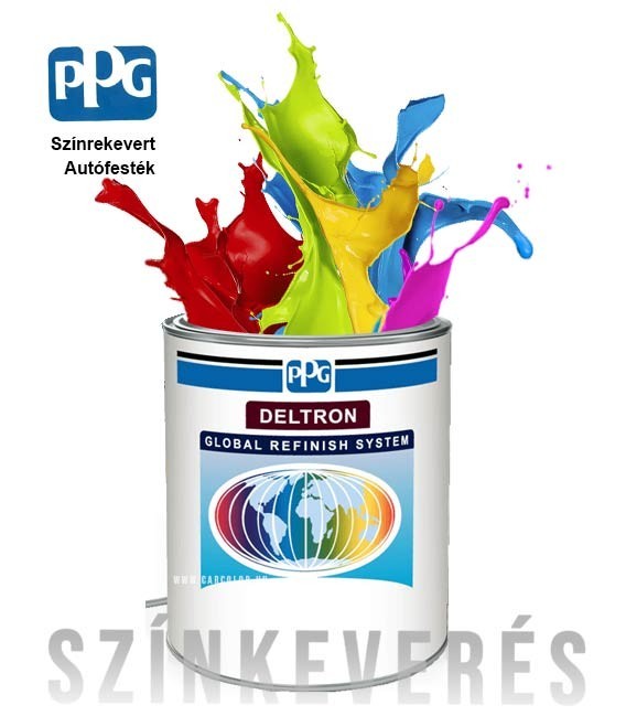 PPG Metál Bázis Autófesték – Színkód alapján – Színre Kevert – (1dl-től) – Oldószeres