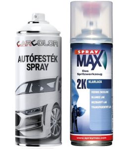 PPG Színre Kevert Prémium Autófesték Spray – Bázis (400ml) 2K SprayMax Lakk 400 ml (Időjárás és UV álló)