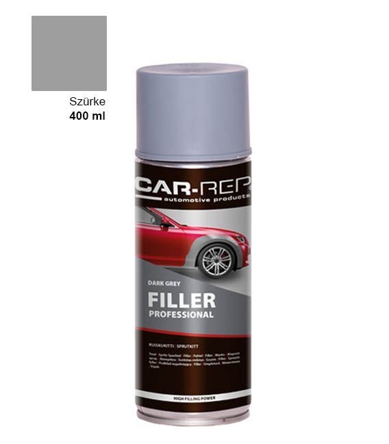 Prémium Filler – Töltőalapozó Spray – Szürke (400ml) Car-Rep