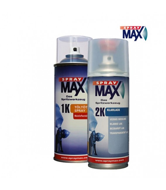 Profi Autófesték Spray Színkód Alapján – Metál Bázis (400ml) SprayMax 2K SprayMax Lakk 400 ml (Időjárás és UV álló)