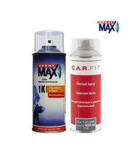 Profi Autófesték Spray Színkód Alapján – Metál Bázis (400ml) SprayMax 1K C.A.R. FIT  Lakk (Belső részekhez)
