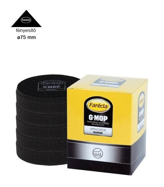 Puha Fényesítő Polírszivacs – Fekete – 3″ (75mm) – GMF301 – Farecla G-Mop