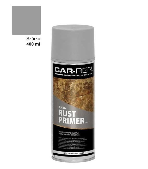 Rozsdagátló Alapozó Spray – Szürke – Matt (400ml) Car-Rep