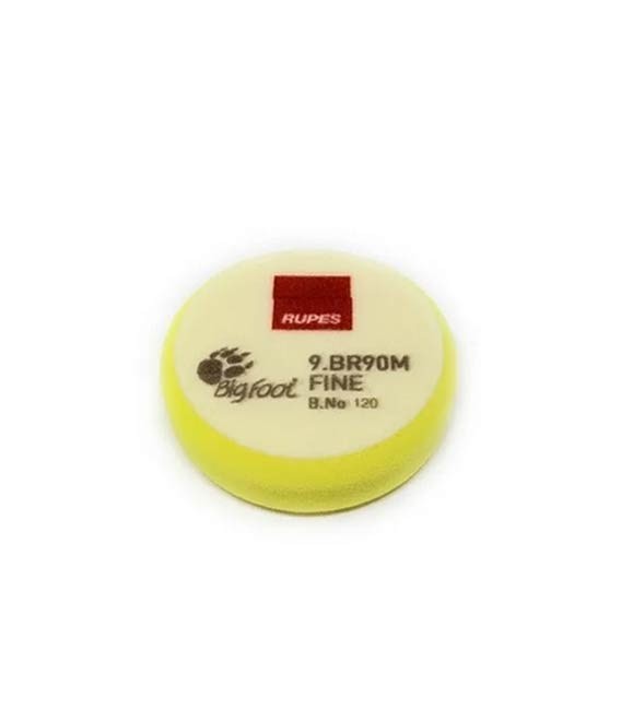 Rupes Polírszivacs hagyományos gépekhez- Finom – (75/90mm) (Sárga)