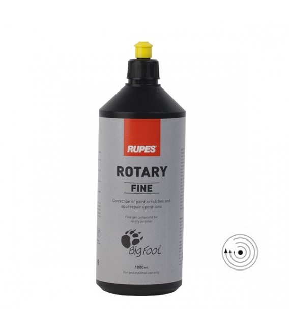 Rupes Rotary Finom polírozópaszta hagyományos gépekhez – sárga (1L)