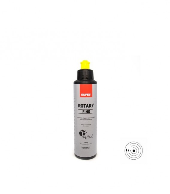 Rupes Rotary Finom polírozópaszta hagyományos gépekhez – sárga (250ml)