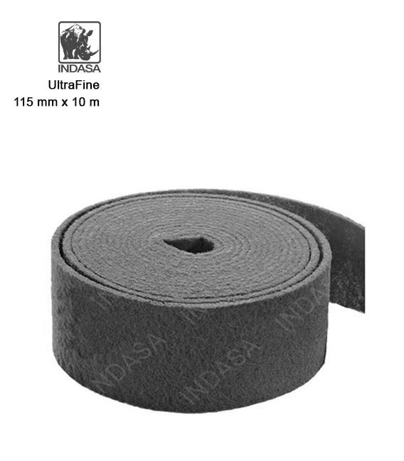 Scotch Csiszoló Dörzsi – Csiszolótekercs – UltraFine – Szürke (115mm x 10m) INDASA™ – Nylon Web