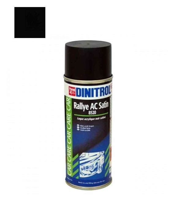 Selyemfényű Akril Spray Festék – Fekete – (400ml) Dinitrol 8520