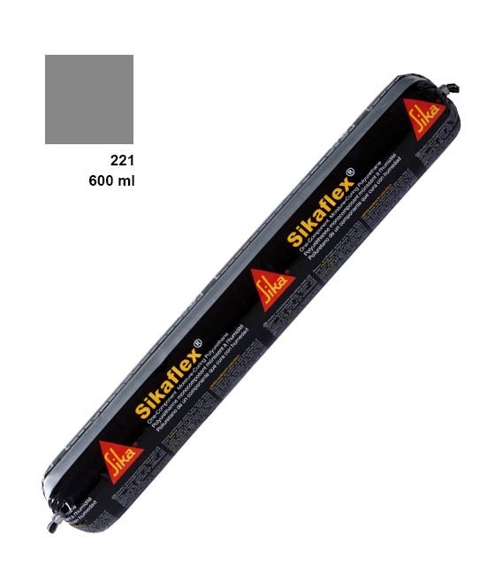 Sikaflex 221 Tubusos Ragasztó, Tömítőmassza (600ml) – Szürke