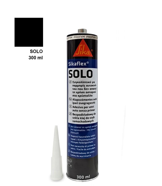 Sikaflex SOLO Szélvédőragasztó (300ml) – 3 órás – Fekete  (korábban Go4it)