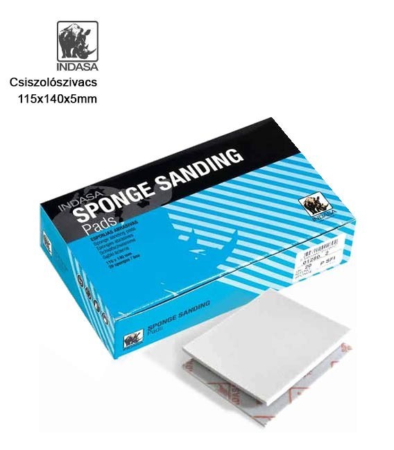 Speciális Csiszolószivacs – SuperFine – (115x140mm) – Indasa™