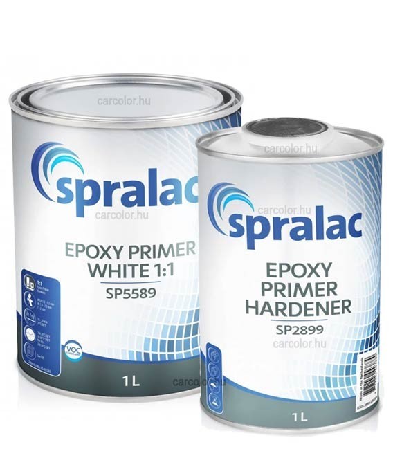 Spralac SP5589 2K Epoxy Alapozó Szett  – Fehér (2l) 1:1