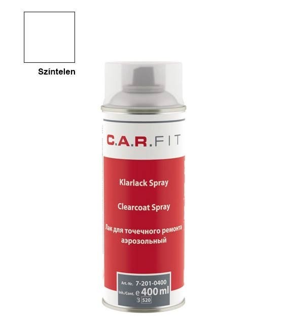 Színtelen Fényes Lakk Spray UV (400ml) – C.A.R. Fit