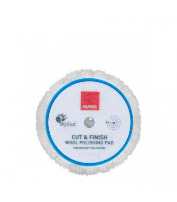 Tépőzáras gyapjúkorong hagyományos gépekhez – 125/150mm – Cut & Finish