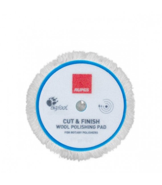 Rupes Tépőzáras gyapjúkorong hagyományos gépekhez – 165/200mm – Cut & Finish