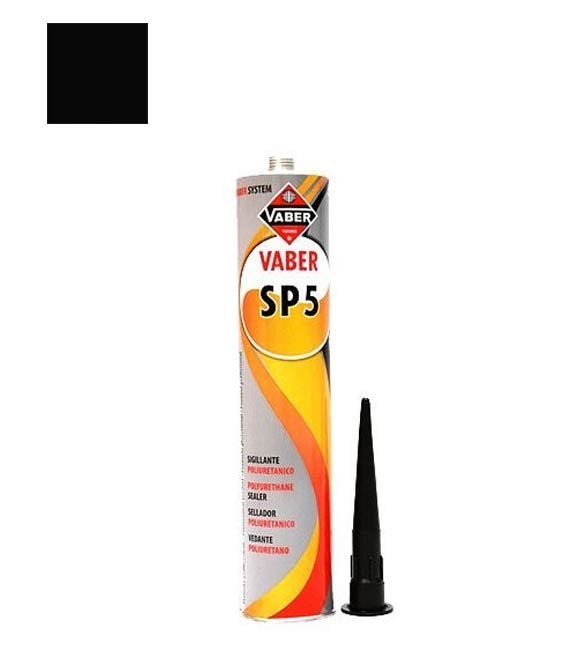 Tubusos Tömítőmassza – Fekete – (310ml) – Vaber SP5