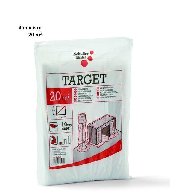 Vékony Takarófólia HDPE  – Schuller S10 –  (4 x 5 m)