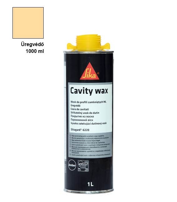 Viaszos üregvédő – Borostyánsárga – (1000ml) – SikaGard 6220