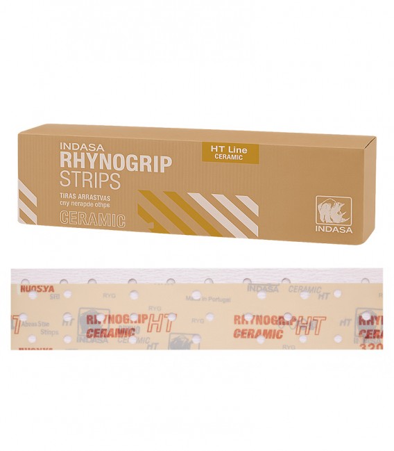 INDASA Prémium Kerámia Gyalupapír – 70x420mm – 23lyuk (P180)