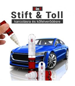 2 in 1 Autófesték Fényezés Javító Toll + Stift Alapcsomag