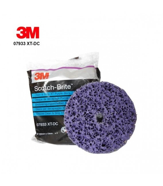 3M 07933 Scotch-Brite XT-DC Lila Tárcsa (100x13mm)