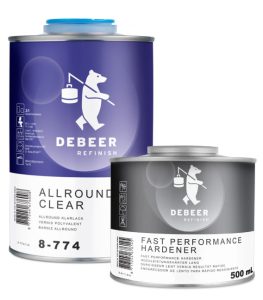 DeBeer 8-774 2K Prémium Multi lakk Allround Clear (1l) Gyors