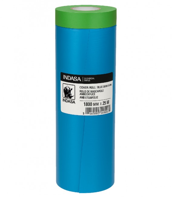 Indasa Maszkoló fólia ragasztószalaggal (180cm x 25m)