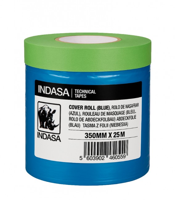 Indasa Maszkoló fólia ragasztószalaggal (35cm x 25m)
